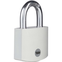 Yale YE3B/50/126/1/GR Vorhängeschloss 50mm Grau Schlüsselschloss