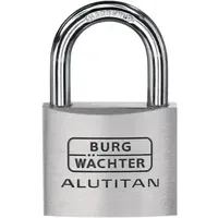 Burg Wächter Zylindervorhangschloss 770/40 Schlosskörper-B.40mm Alu versch.-schl.