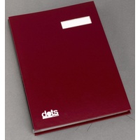 Dots Unterschriftenmappe 20 Fächer rot