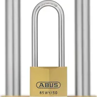 ABUS Vorhangschloss Messing 85