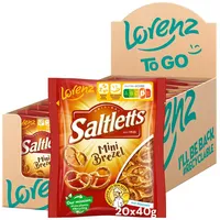 Saltletts Mini Brezel Gebäck 20x 40,0 g