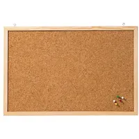 Franken Pinnwand 80 x 60 cm Braun
