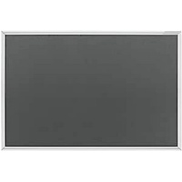Magnetoplan Pinnwand 90,0 x 60,0 cm Textil grau