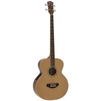 Dimavery AB-450 Akustikbass, natur