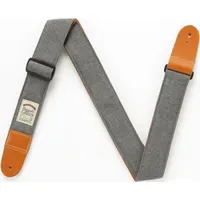 IBANEZ Designer Collection Guitar Strap - Charcoal Gray Denim