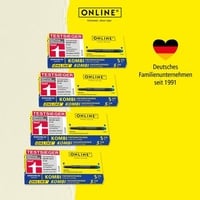 Online Schreibgeräte ONLINE® 17026 Tintenpatronen für Füller königsblau 20