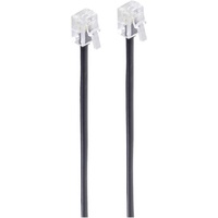 ShiverPeaks Western Anschlusskabel [1x RJ11-Stecker 6p4c - 1x RJ11-Stecker
