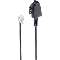 ShiverPeaks DSL Anschlusskabel [1x TAE-F-Stecker - 1x RJ11-Stecker 6p2c]