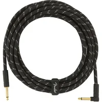 Fender Deluxe Series Cable Angled 5,5m Black Tweed