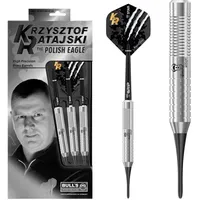 BULL'S Ratajski Brass Silver Dart, Silber, 18 g
