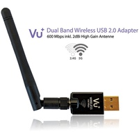 VU+ Dual Band Wireless USB 2.0 Adapter 600 Mbps