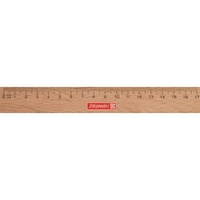 Brunnen Lineal Holz 17 cm