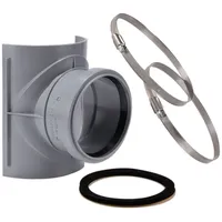 AIRFIT Sattel-Abzweig DN 75 x 50 inkl. zwei Edelstahl-Befestigungsschellen
