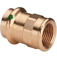 Viega Sanpress 2212 in 22mm x 1/2" socket/socket gunmetal