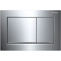 Geberit Omega30 Betätigungsplatte hochglanz-verchromt/mattverchromt 115.080.KH.1