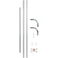 Wenko Winkelstange Universal 20 mm Aluminium/Silber