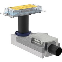 Geberit Rohbauset für Duschrinnen für Estrichhöhe am Einlauf 90-220mm