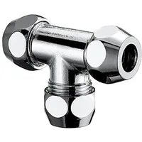 Schell T-Verschraubung 064540699 3/8", 8mm, chrom