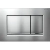 Geberit Sigma30 Betätigungsplatte für 2-Mengen-Spülung mattchrom-lackiert/hochglanz-verchromt 115.883.JQ.1
