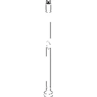 Hansa Druckschlauch 59912515 G3/8" x M10 x 1 415