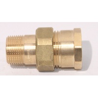 Viega Rohrverschraubung 3331 flachdichtend in R3/4 x Rp3/4 Rotguss