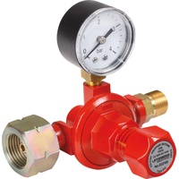 Rothenberger Industrial 032100E Propanregler mit Manometer stufenlos regelbar 0,5-4