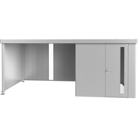 Biohort Seitendach zu Gerätehaus Neo Gr. 2A/2B/2C/2D silber-metallic