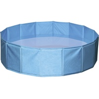 Kerbl Hundepool, Kunststoff Hunde Pool Wasserablassventil, 80-160cm x 20-30cm