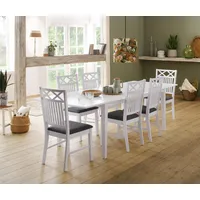 Home Affaire Esszimmerstuhl Fullerton, Holzstuhl (Set), 2 St., Webstoff,
