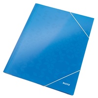 Leitz 39820036 Eckspannermappe WOW A4 blau metallic
