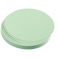 Franken Moderationskarten grün Ø 9,5 cm, 500 Blatt