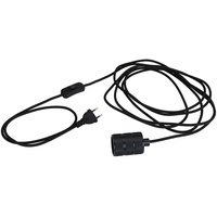 Paulmann Neordic Tilla inkl. Stecker E27 max. 20W Schwarz