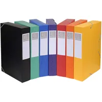 Exacompta 16000H 10er Pack Premium Sammelboxen mit Gummizug 60