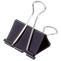 SOENNECKEN Foldbackklemmer 1561 51x28mm schwarz 12 St./Pack.