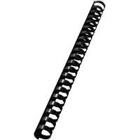 Leitz 10976 Plastikbinderücken, A4 19 mm, 180 Blatt, 100
