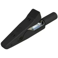 Hirschmann SKS Hirschmann MA 1 Miniatur-Abgreifklemme Schwarz Klemmbereich max.:
