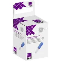 TRU Components T1904C051 Rundstecker 2.50mm2 2.50mm2 Teilisoliert Blau 25St.