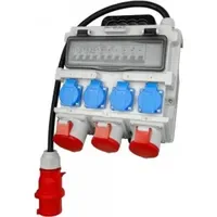 Doktorvolt Stromverteiler Adapter Stromverteilung Industrie 4x230V 3x400V 1x32A/2x16A Doktorvolt