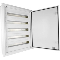 Elektro-Plast Verteilerkasten IP54 DARP-120 5x24 Unterputz Alutür Unterverteiler Sicherungskasten