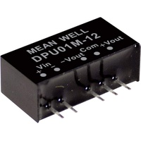 MeanWell Mean Well DPU01N-15 DC/DC-Wandlermodul 33 mA 1 W