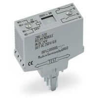 WAGO 286-320 Steckrelais 24 V/DC 6A 1 Öffner, 1
