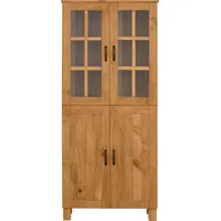 Home Affaire Hochschrank »Rodby«, FSC®-zertifiziertes Massivholz, Breite 75cm, Höhe