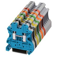 Siemens 8WH10000AF08 Reihenklemme 2.5 mm Schrauben Schwarz