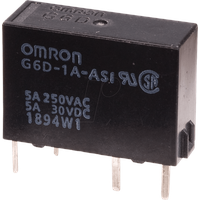 Omron G6D-1A-ASI 5DC Printrelais 5 V/DC 5A 1 Schließer