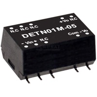 MeanWell Mean Well DETN01L-15 DC/DC-Wandlermodul 34mA 1W Anzahl Ausgänge: