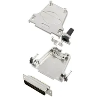 TRU Components TCDTZF25DBPK 7708524 D-SUB Stiftleisten-Set 180 Polzahl: 25