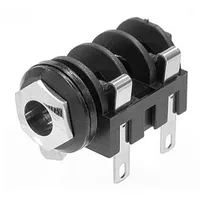 Neutrik NMJ2HC-S Klinken-Steckverbinder 6.35 mm Buchse, Einbau horizontal Polzahl: