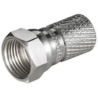 Goobay 51865 Koaxialstecker F-Typ 100 Stück(e)