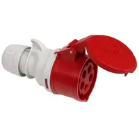 Kopp 182301001 5-polig, 400 V, rot,