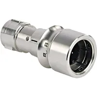 Bulgin PXM6010/02P/CR/0507/SN Rundsteckverbinder Stecker, gerade Gesamtpolzahl: 2 Serie (Rundsteckverbinder):